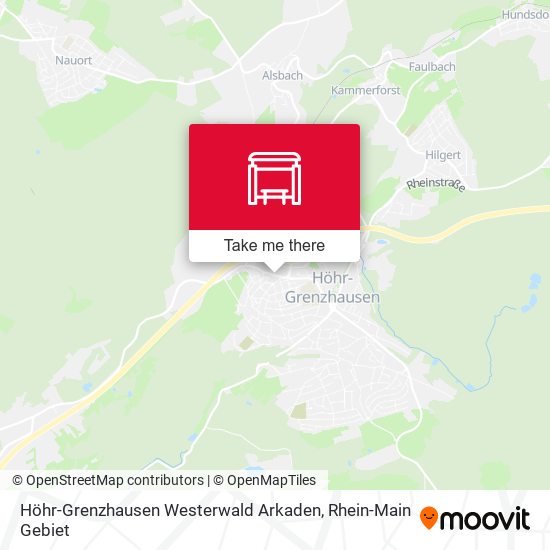 Höhr-Grenzhausen Westerwald Arkaden map