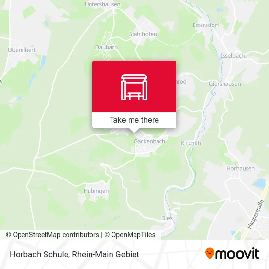 Horbach Schule map