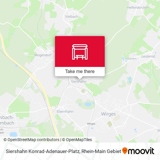 Siershahn Konrad-Adenauer-Platz map