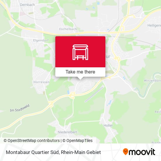 Montabaur Quartier Süd map