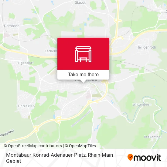 Карта Montabaur Konrad-Adenauer-Platz