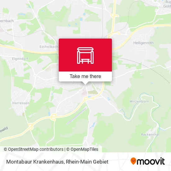 Карта Montabaur Krankenhaus
