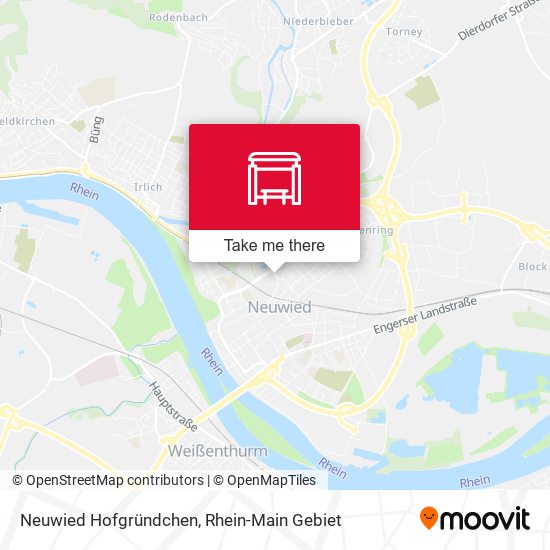 Neuwied Hofgründchen map