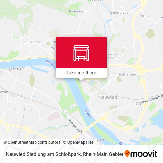 Neuwied Siedlung am Schloßpark map