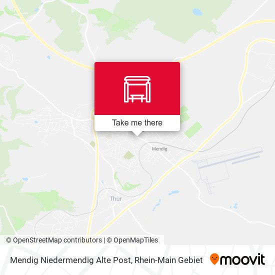Карта Mendig Niedermendig Alte Post