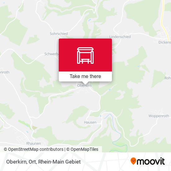 Карта Oberkirn, Ort