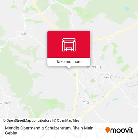 Карта Mendig Obermendig Schulzentrum
