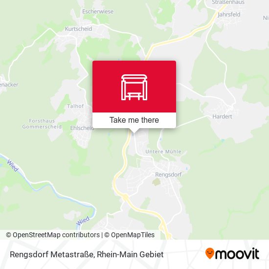 Rengsdorf Metastraße map