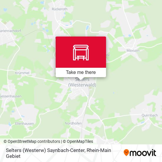 Selters (Westerw) Saynbach-Center map