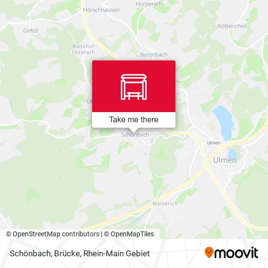 Schönbach, Brücke map