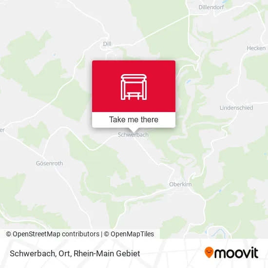 Карта Schwerbach, Ort