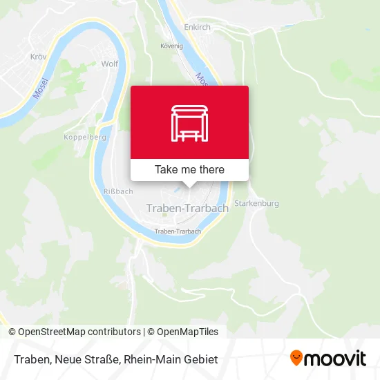 Карта Traben, Neue Straße