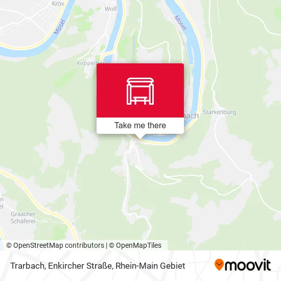 Карта Trarbach, Enkircher Straße