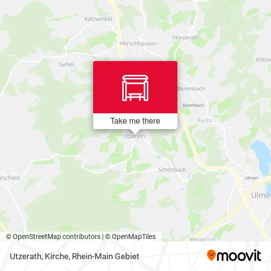 Utzerath, Kirche map