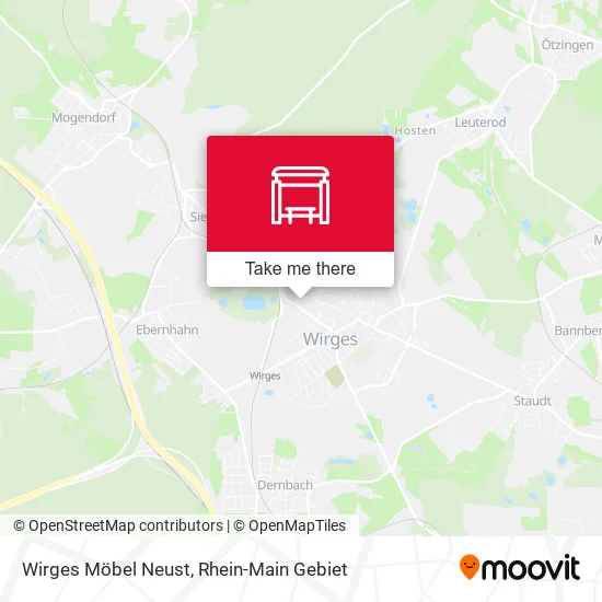 Wirges Möbel Neust map