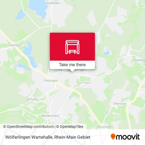 Wölferlingen Wartehalle map