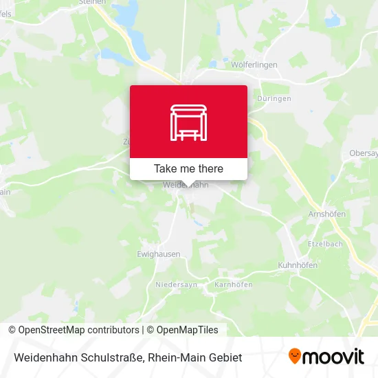Карта Weidenhahn Schulstraße