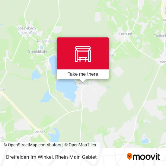 Карта Dreifelden Im Winkel