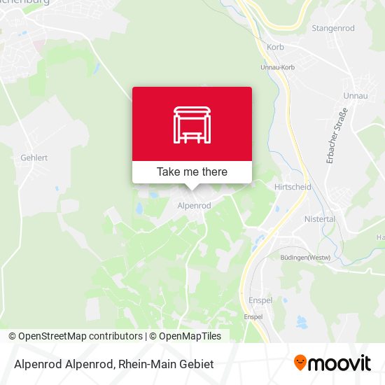 Alpenrod Alpenrod map