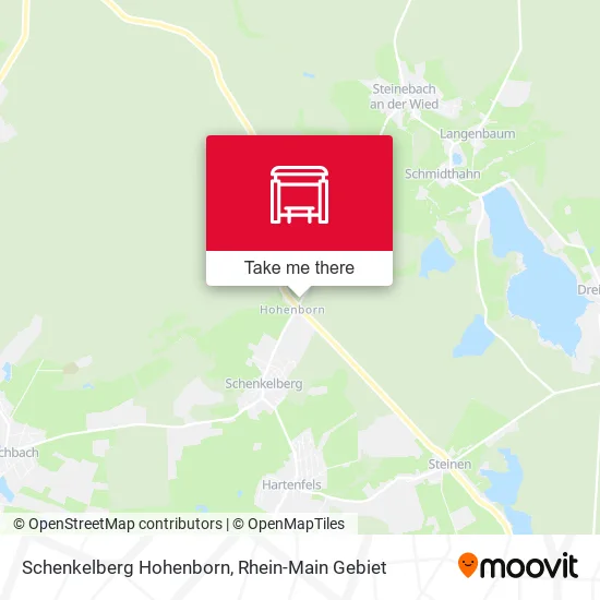 Карта Schenkelberg Hohenborn
