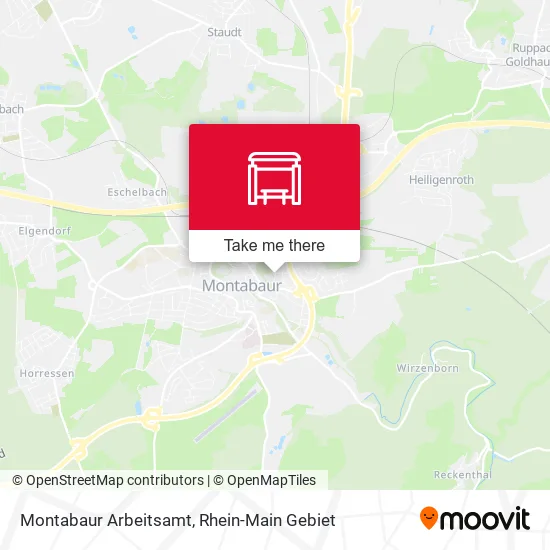 Карта Montabaur Arbeitsamt