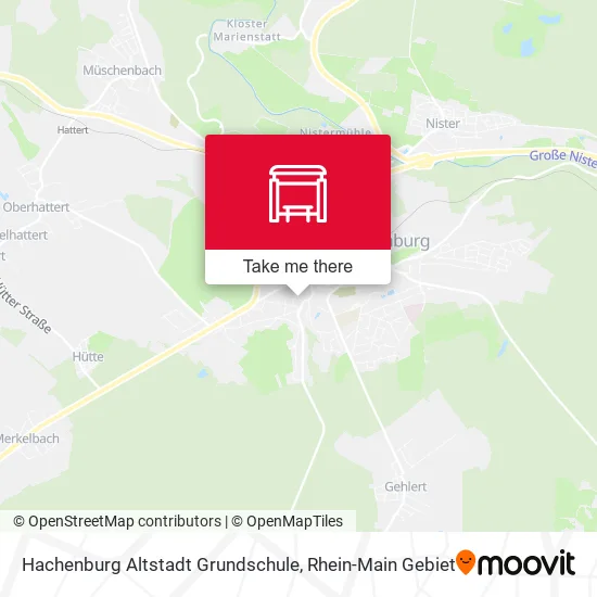 Карта Hachenburg Altstadt Grundschule