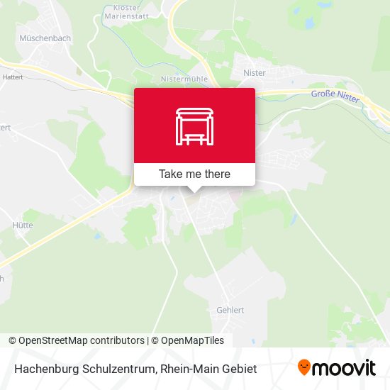 Hachenburg Schulzentrum map