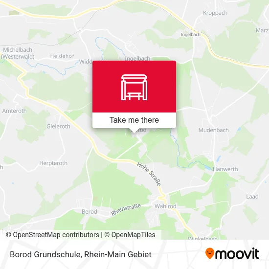 Borod Grundschule map
