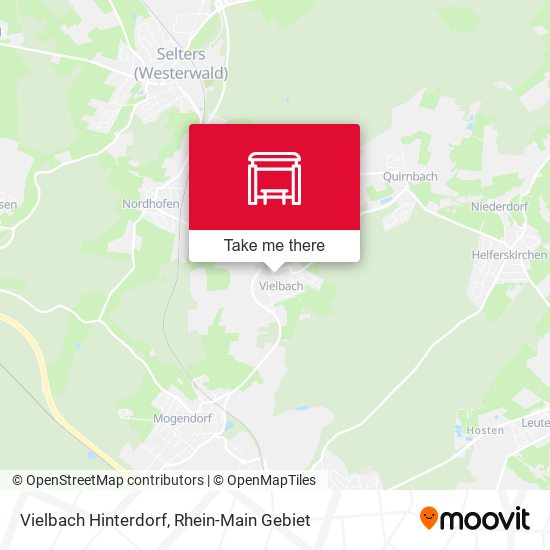 Карта Vielbach Hinterdorf