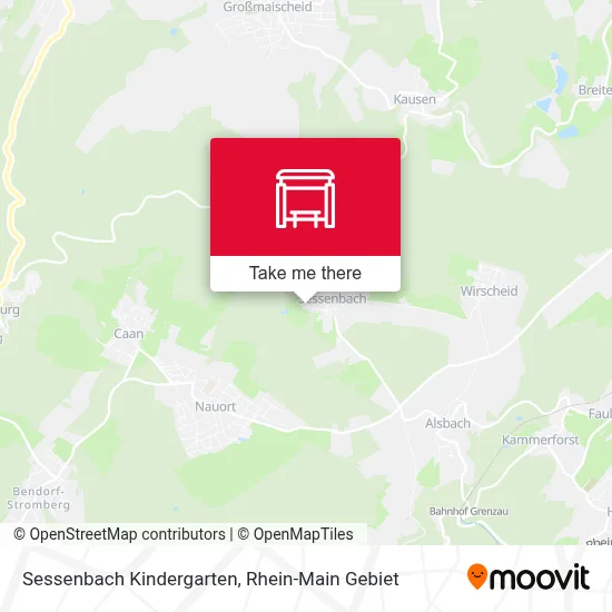 Sessenbach Kindergarten map