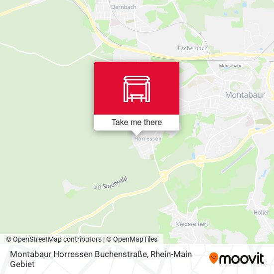 Montabaur Horressen Buchenstraße map