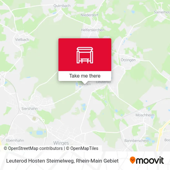 Карта Leuterod Hosten Steimelweg