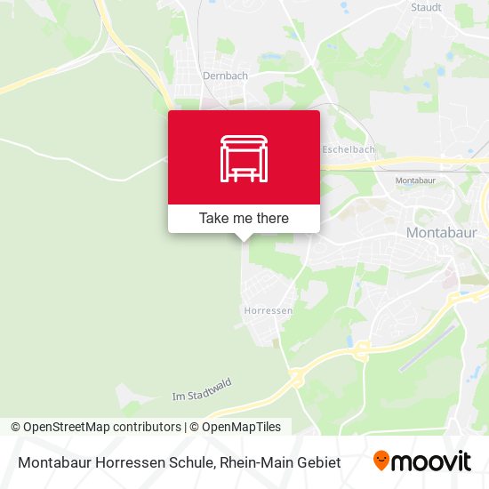 Montabaur Horressen Schule map