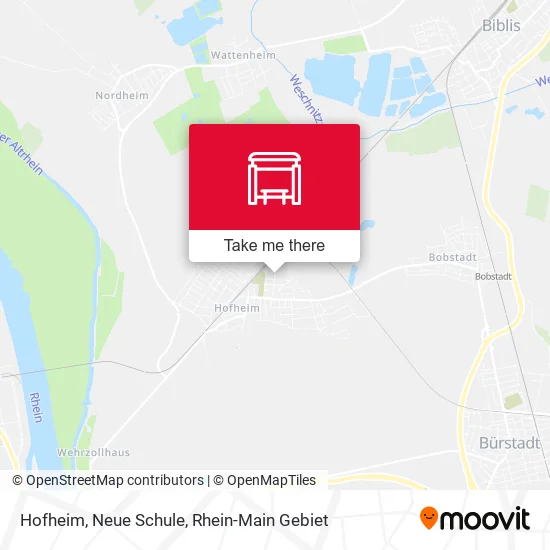 Карта Hofheim, Neue Schule