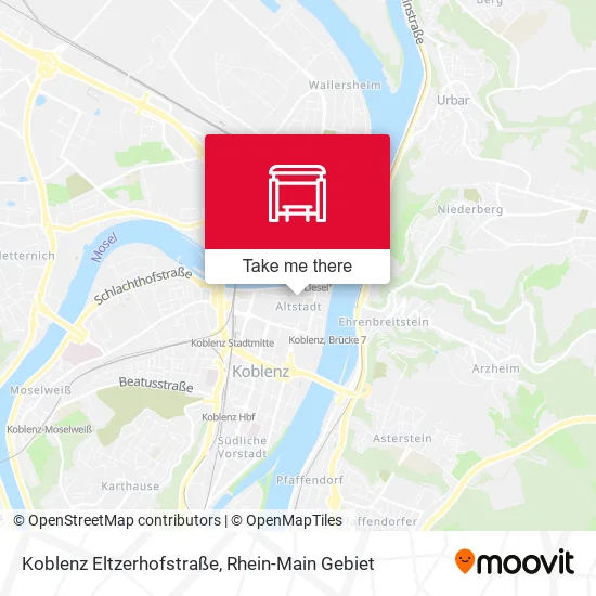 Карта Koblenz Eltzerhofstraße