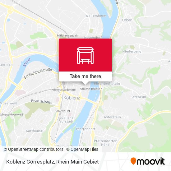 Koblenz Görresplatz map