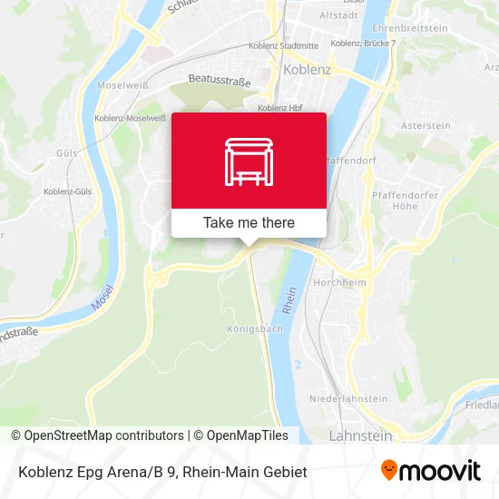 Карта Koblenz Epg Arena/B 9