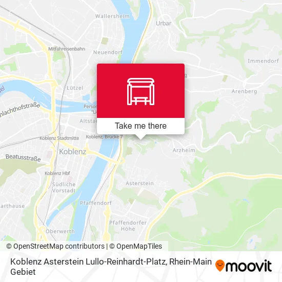 Карта Koblenz Asterstein Lullo-Reinhardt-Platz