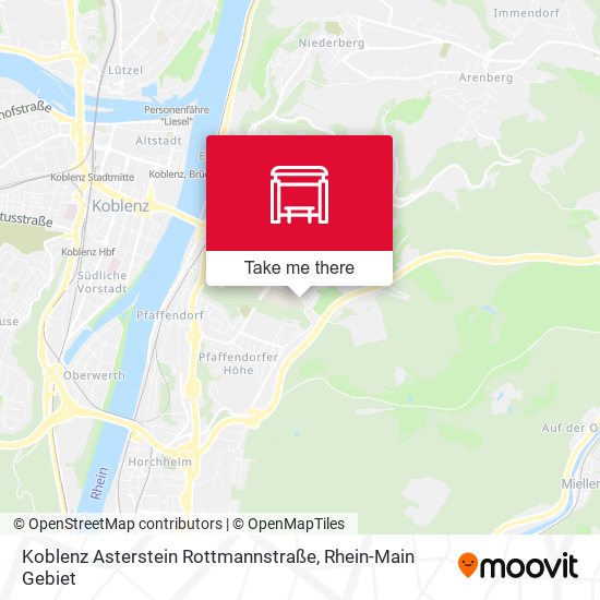 Карта Koblenz Asterstein Rottmannstraße