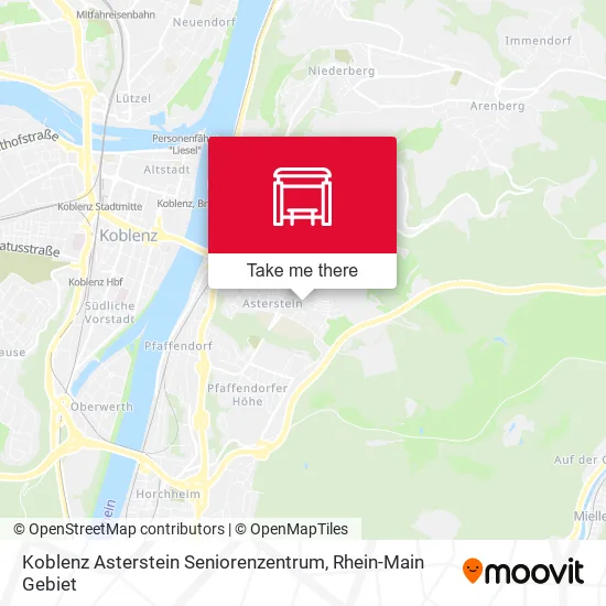 Карта Koblenz Asterstein Seniorenzentrum