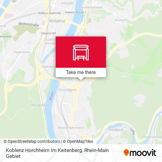 Koblenz Horchheim Im Keitenberg map