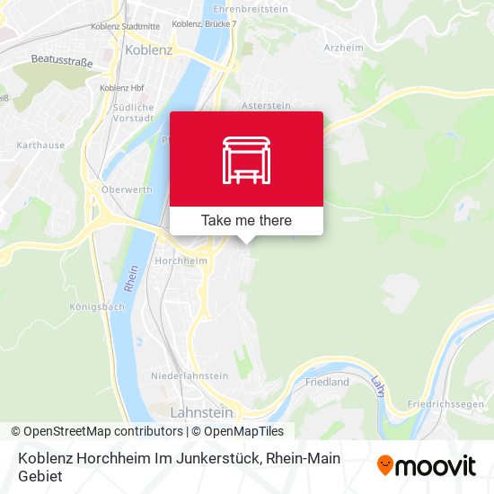 Koblenz Horchheim Im Junkerstück map