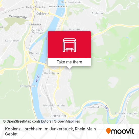 Карта Koblenz Horchheim Im Junkerstück