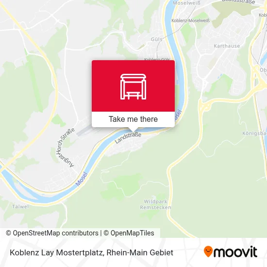 Koblenz Lay Mostertplatz map