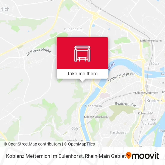 Koblenz Metternich Im Eulenhorst map