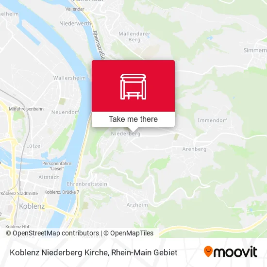Карта Koblenz Niederberg Kirche