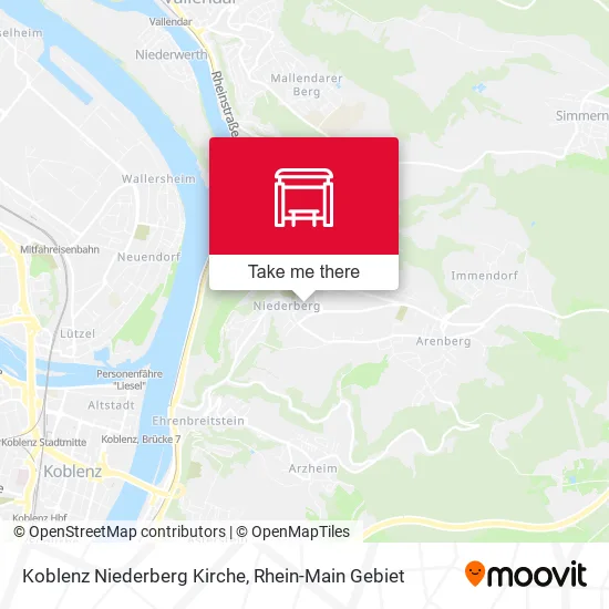 Карта Koblenz Niederberg Kirche