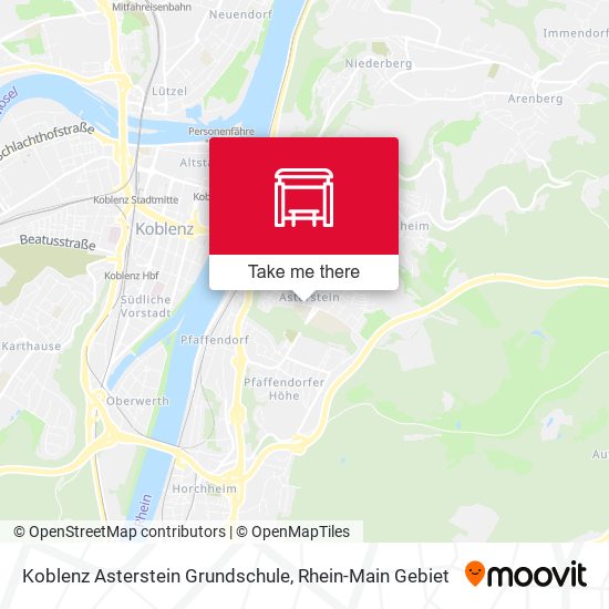 Koblenz Asterstein Grundschule map