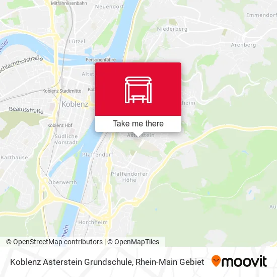 Карта Koblenz Asterstein Grundschule