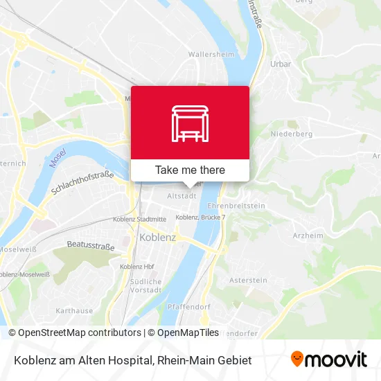Карта Koblenz am Alten Hospital
